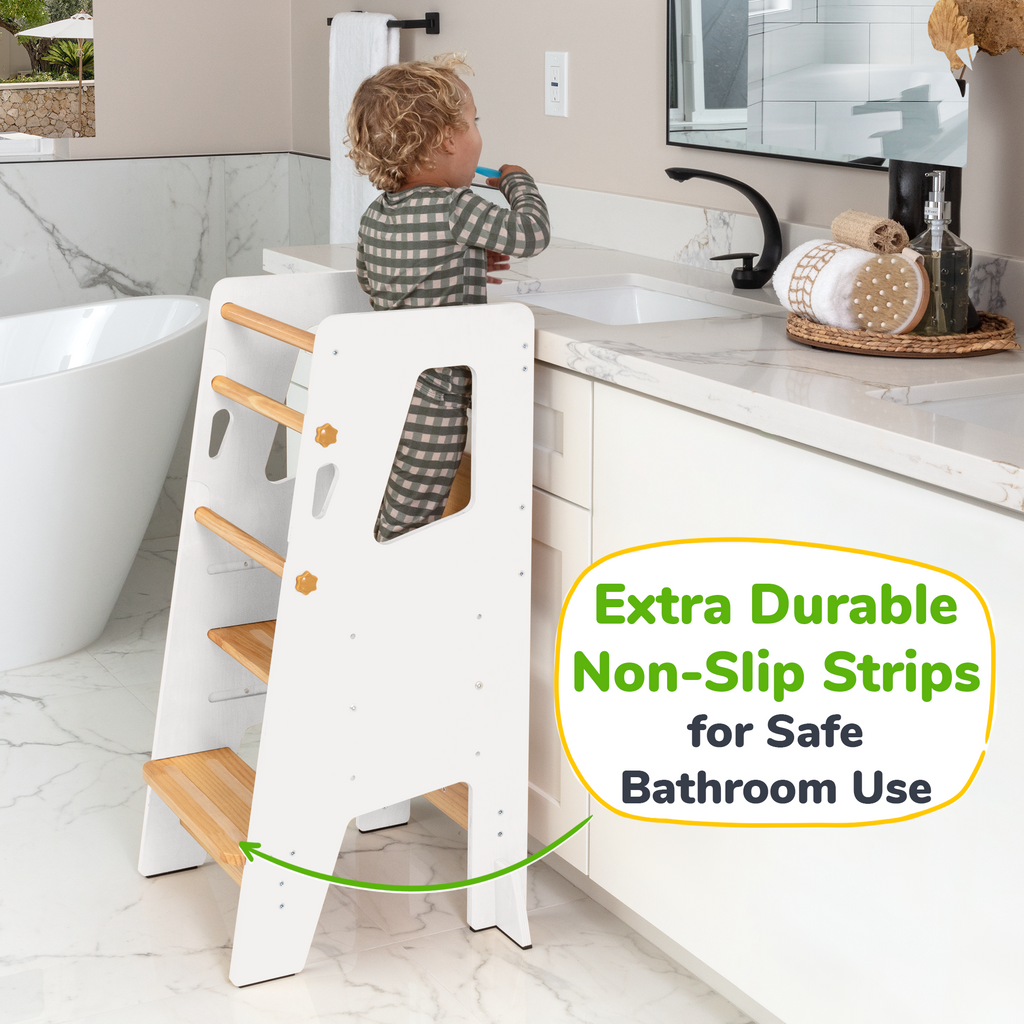 Montessori Toddler Tower - Adjustable Kitchen Stool Helper