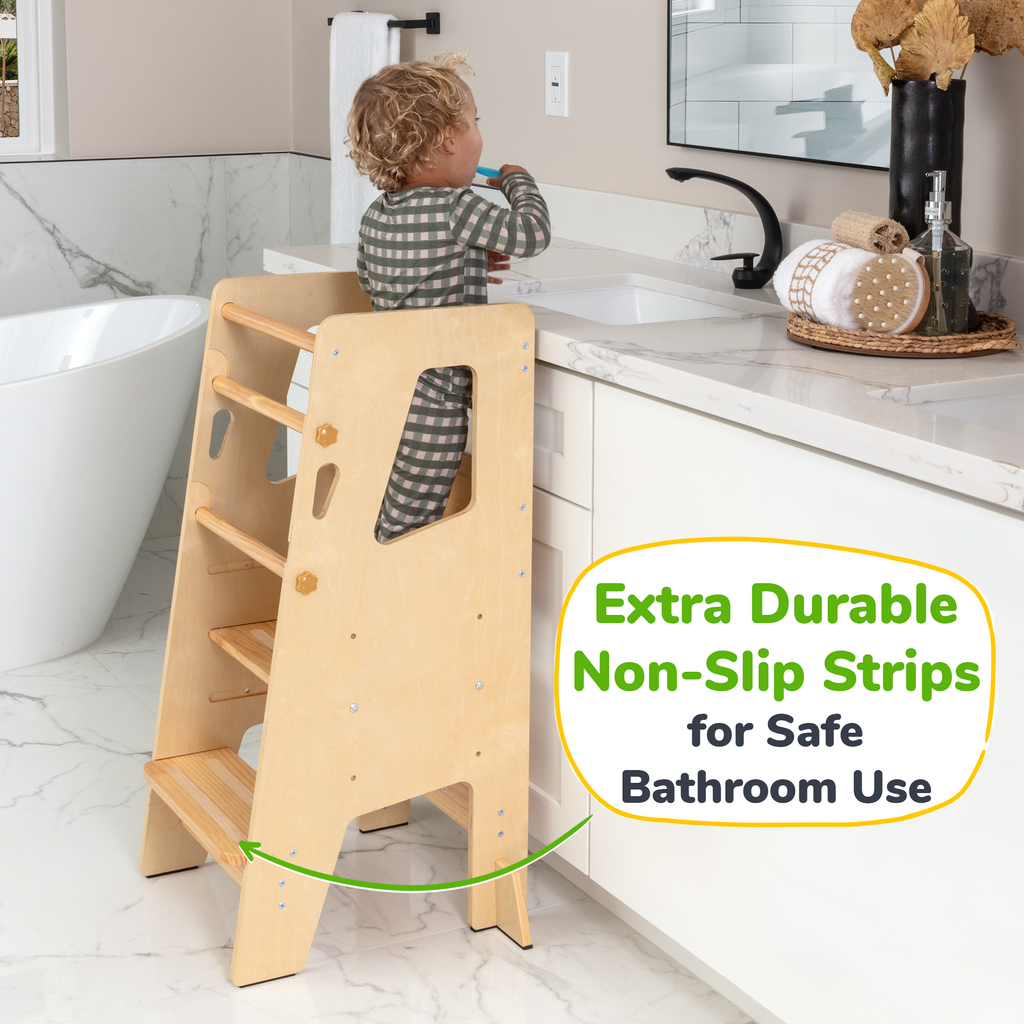 Montessori Toddler Tower - Adjustable Kitchen Stool Helper