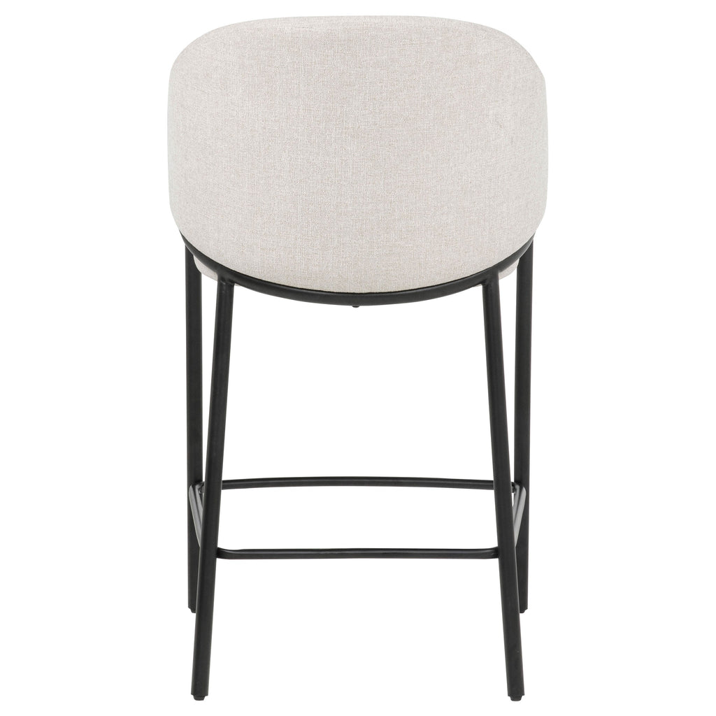 Chadwick Fabric Upholstered Counter Height Chair Beige (Set of 2)