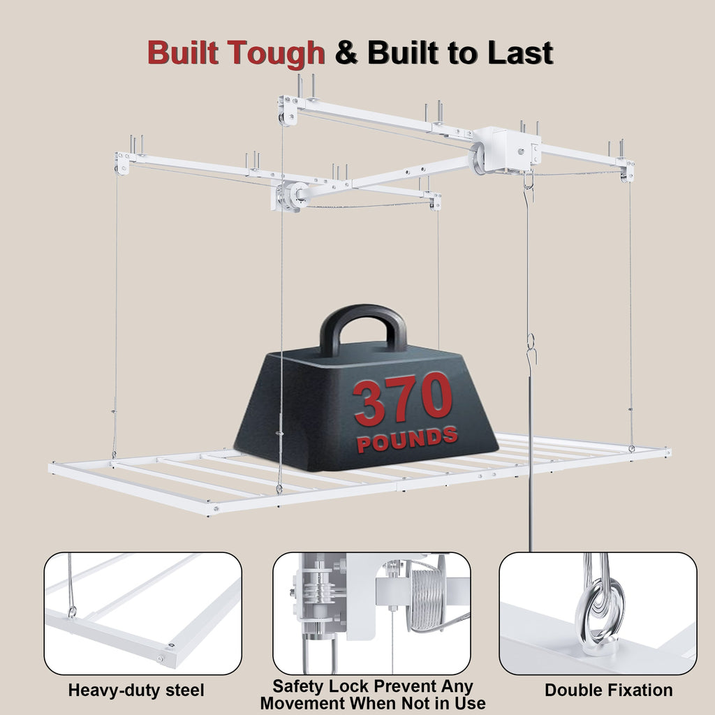 Overhead Garage Storage Rack 3x6 FT