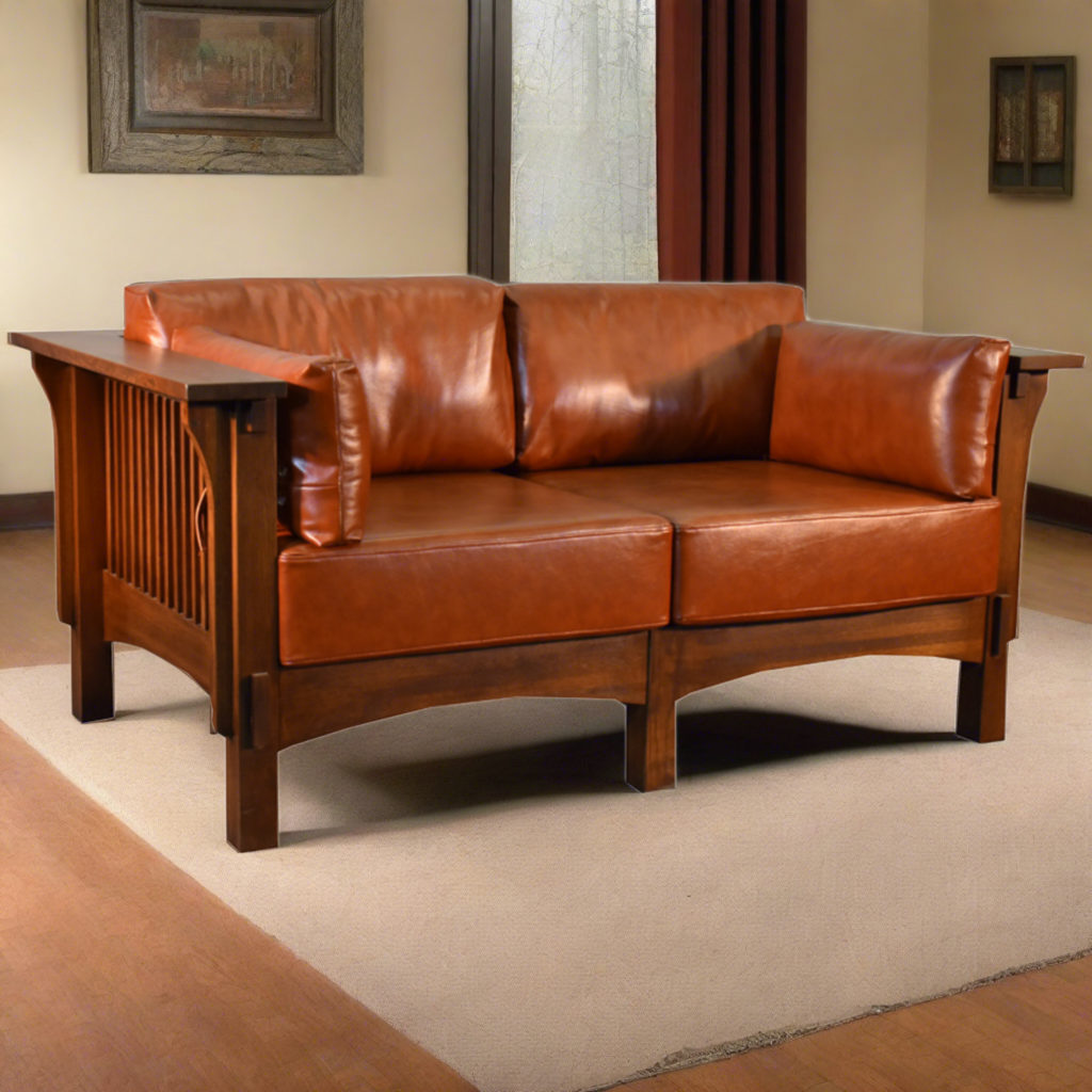 Arts and Crafts / Craftsman Crofter Style Love Seat