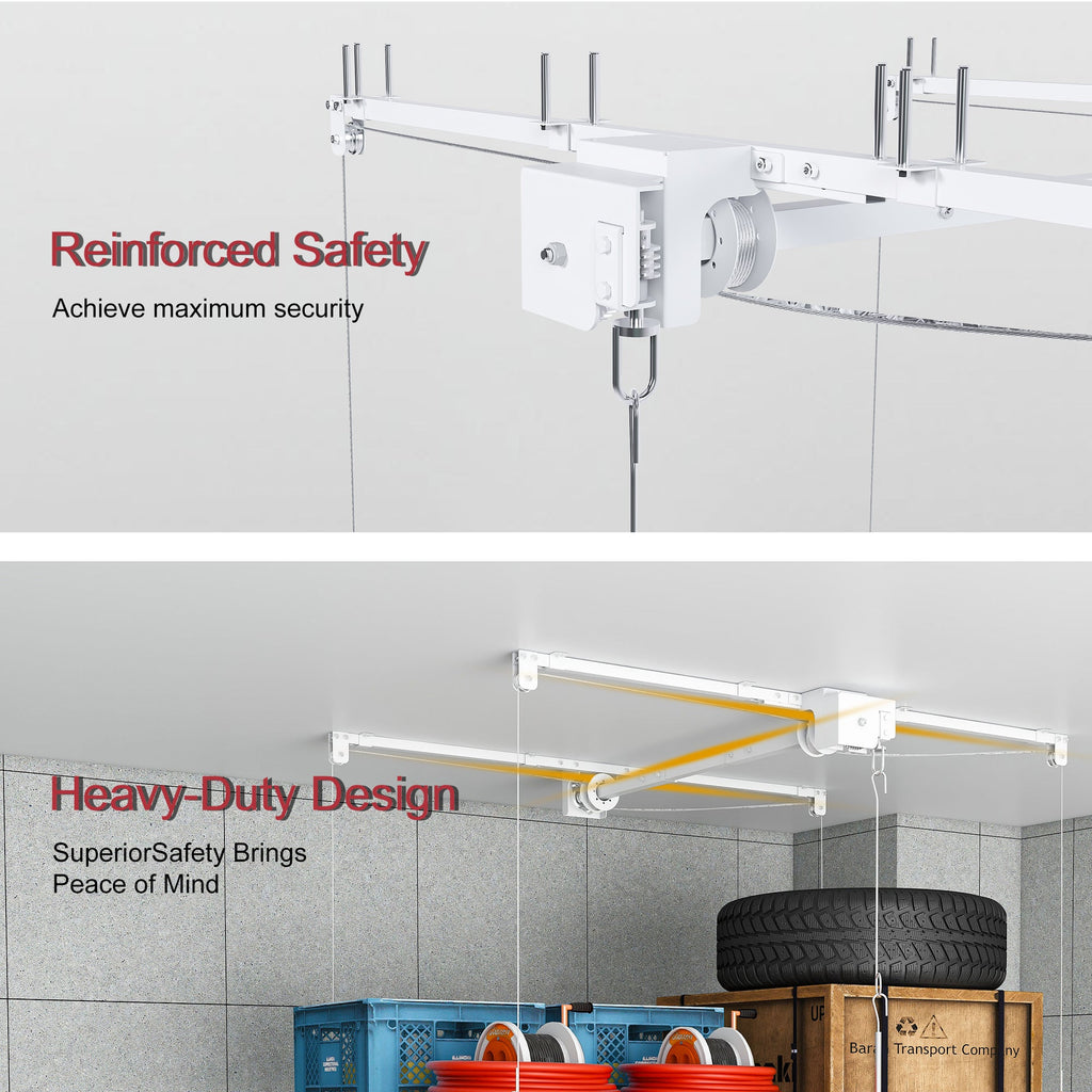 Overhead Garage Storage Rack 3x6 FT