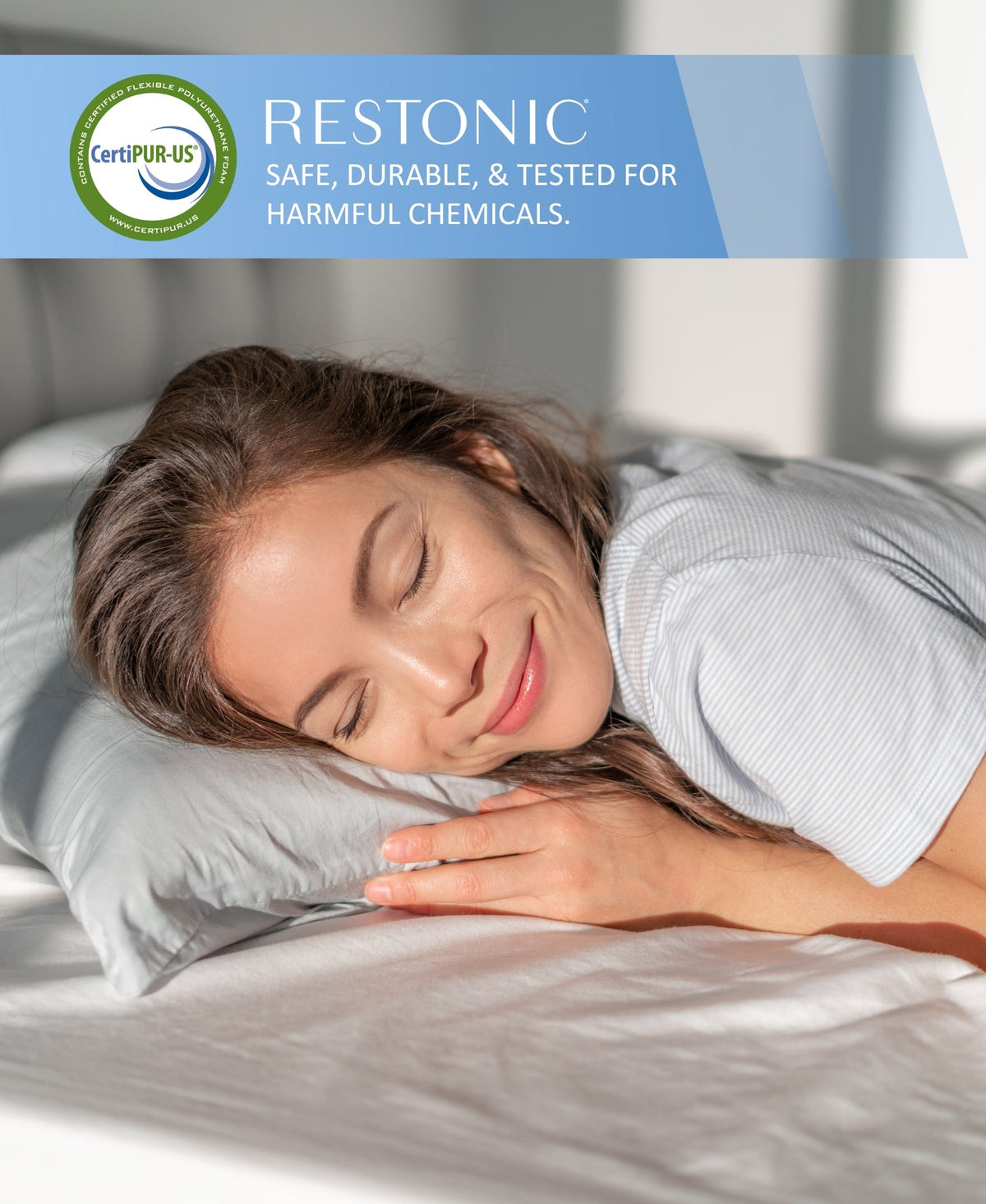 Restonic ComfortCare Hybrid Restful Nights Plush Queen Mattress