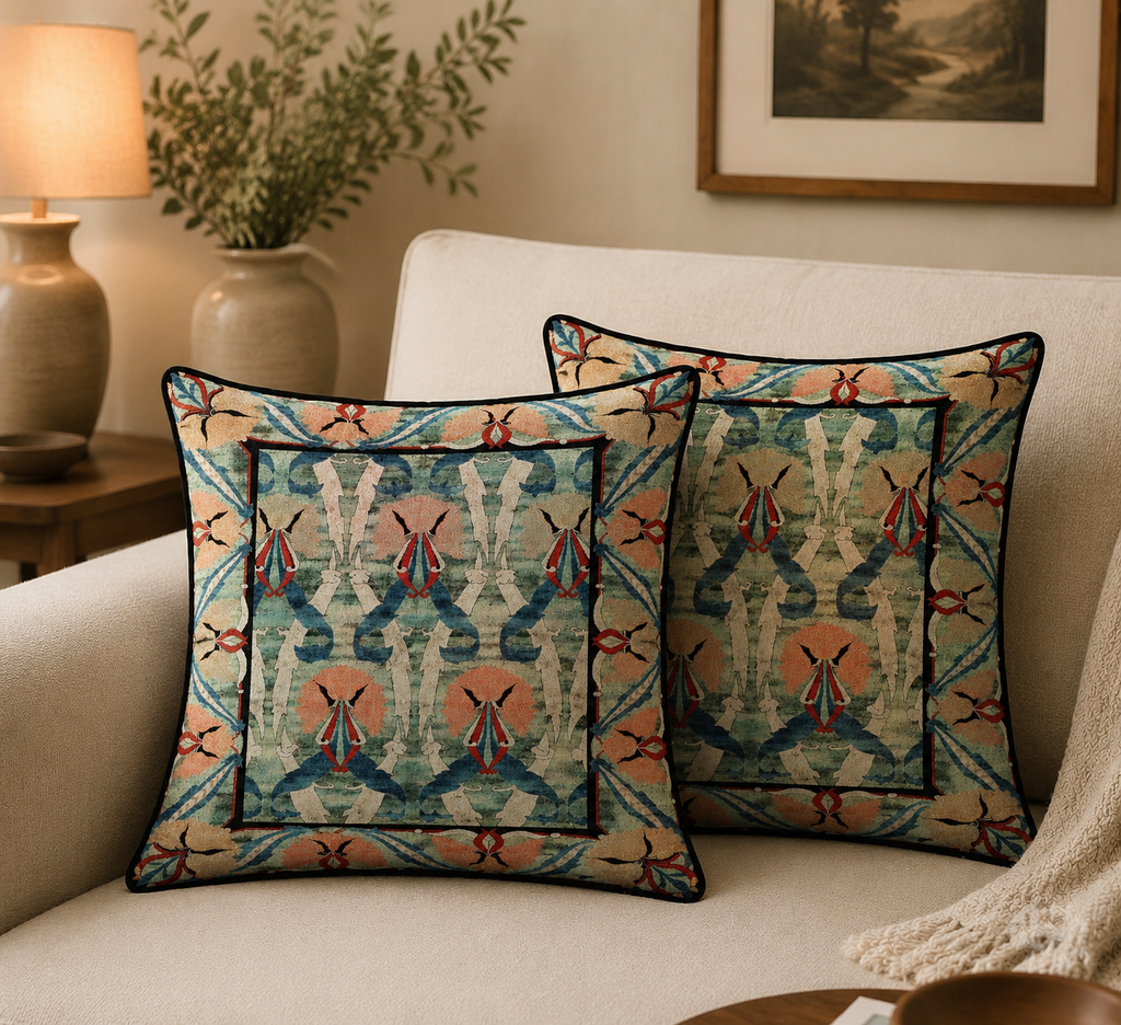 Persian-Inspired Luxurious Accent Cushions