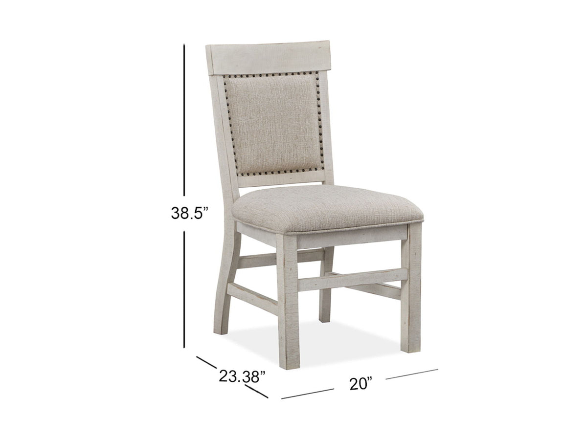 Bronwyn - Dining Side Chair With Upholstered Seat (Set of 2) - Alabaster