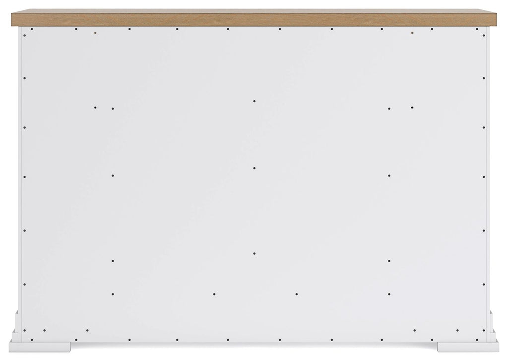 Ashbryn - Dresser - White / Natural