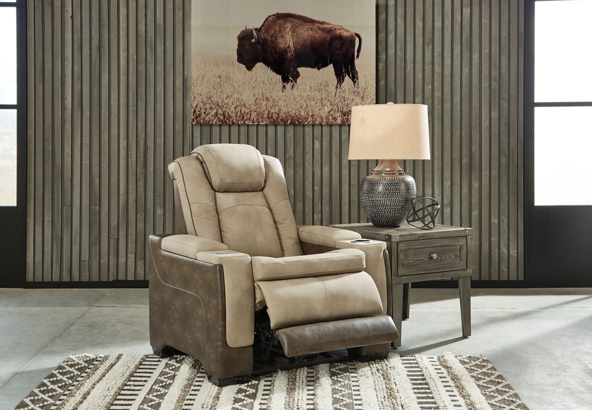 Next-Gen Durapella - Power Reclining Living Room Set