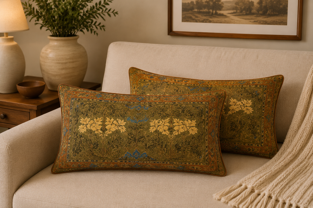 Persian-Inspired Luxurious Accent Cushions