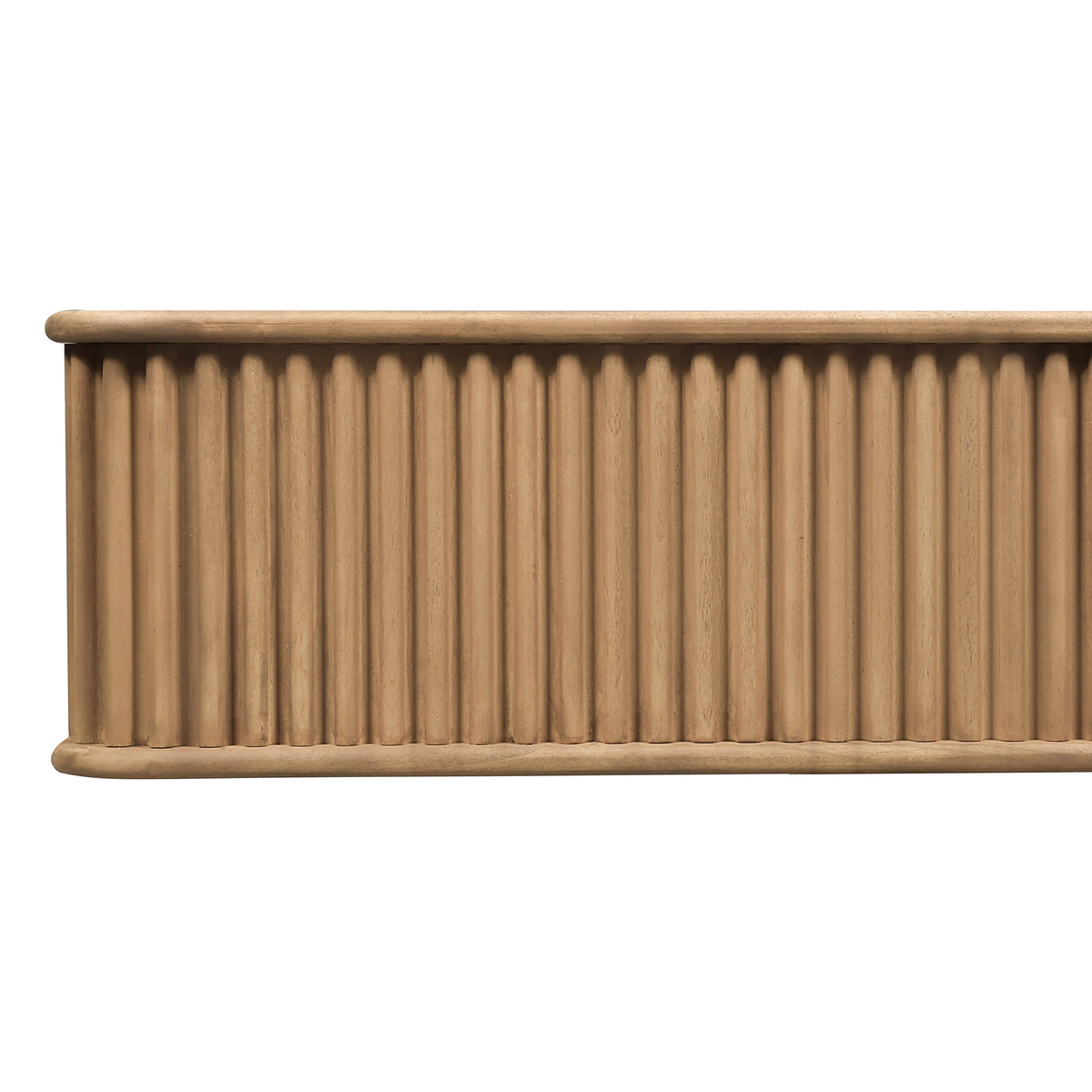 Fluted Fireplace Mantel Shelf – Real Wood