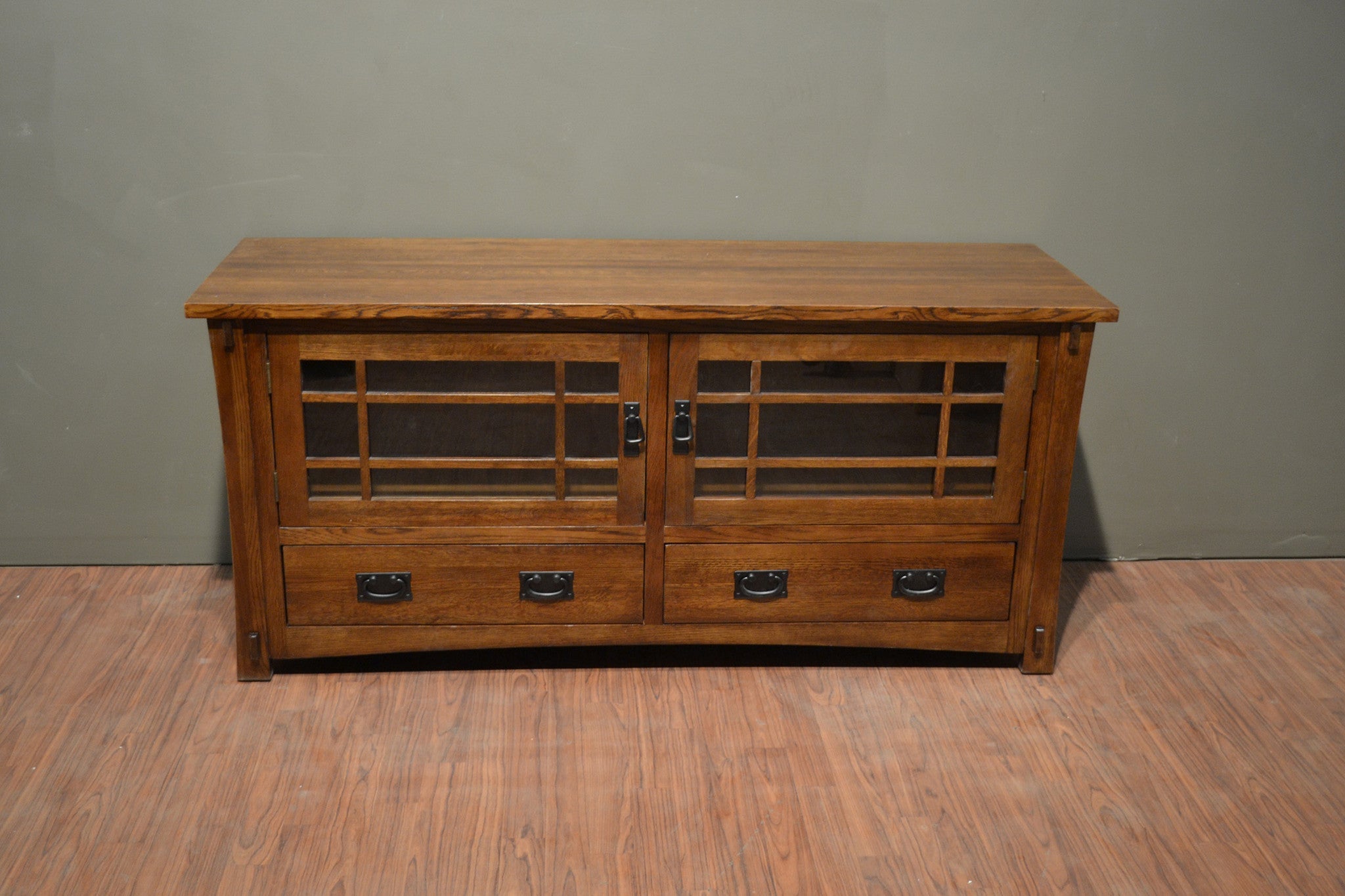 Mission Quarter Sawn Oak TV Stand - 60"