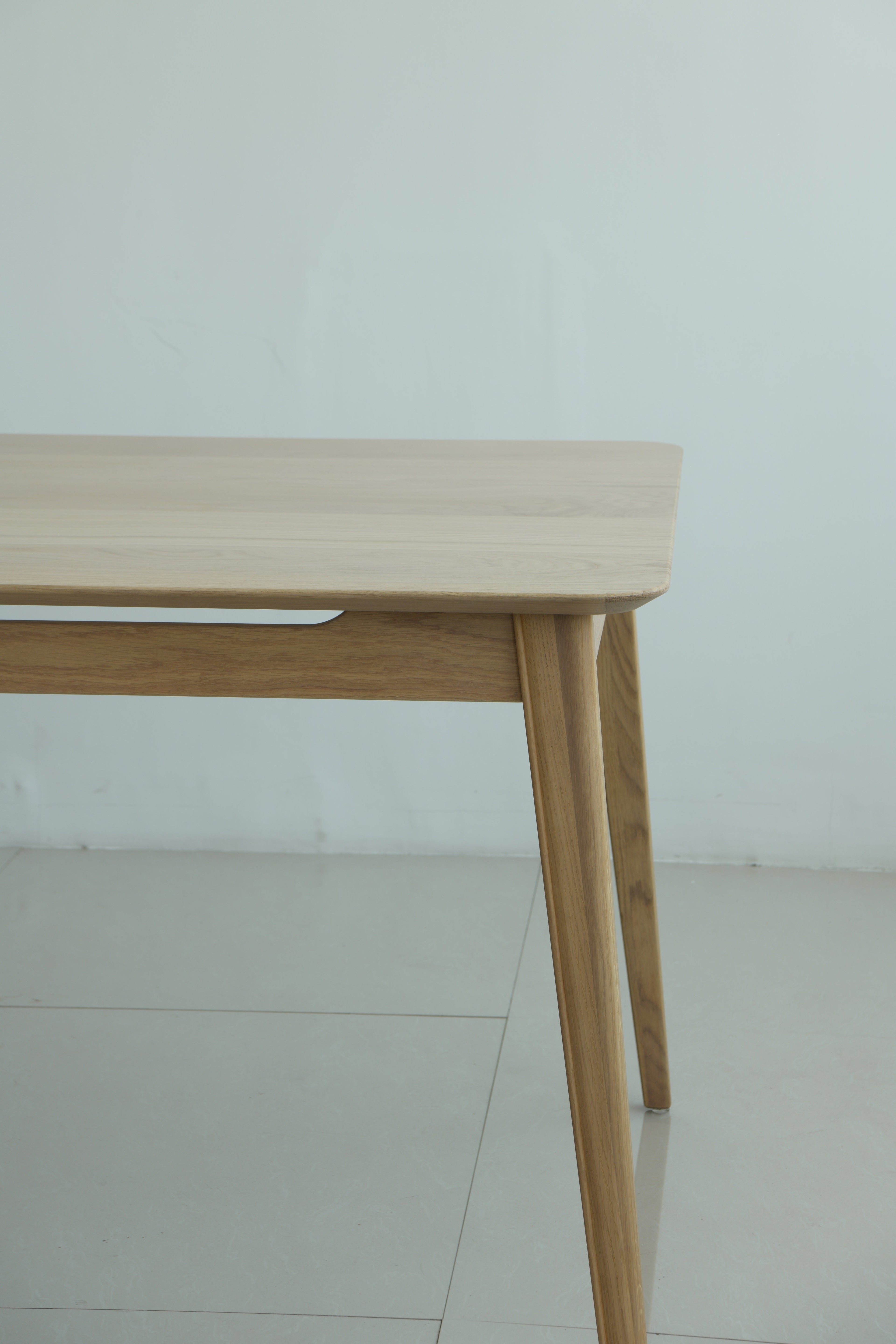 Isabella Mid Century Oak Dining Table and Chairs - American Solid Oak