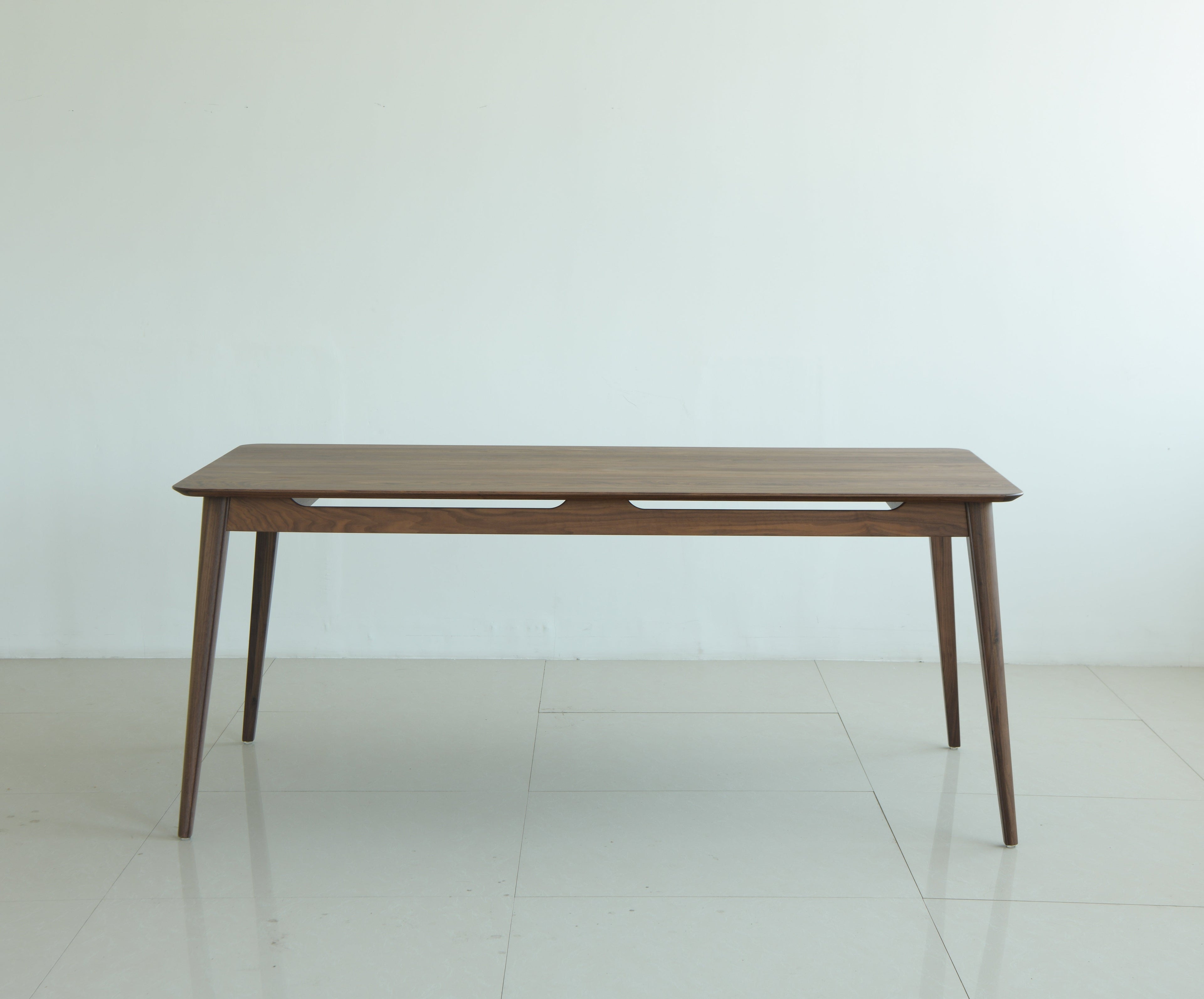 Isabella Mid Century Walnut Dining Table and Chairs
