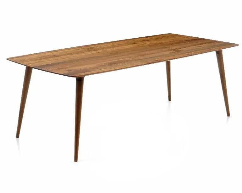 Edge Glued Hardwood Dining Table - Solid Kitchen Table