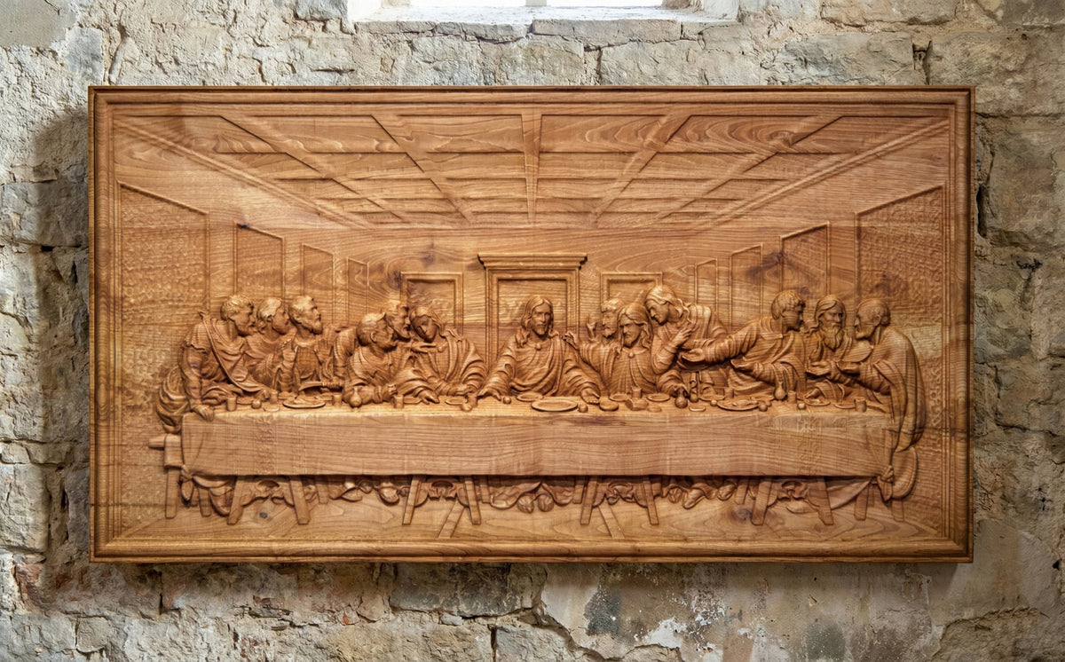 Wooden The Last  Supper
