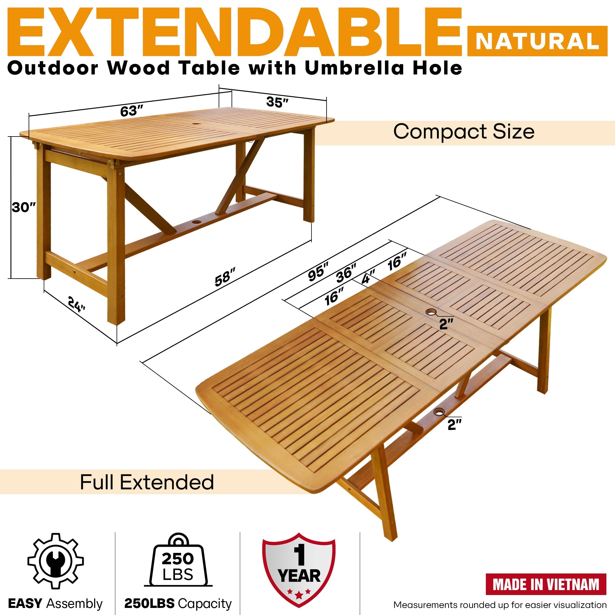 Extendable Dining Table