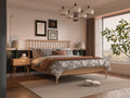 Isabella Mid Century Bedroom Set - Solid American White Oak