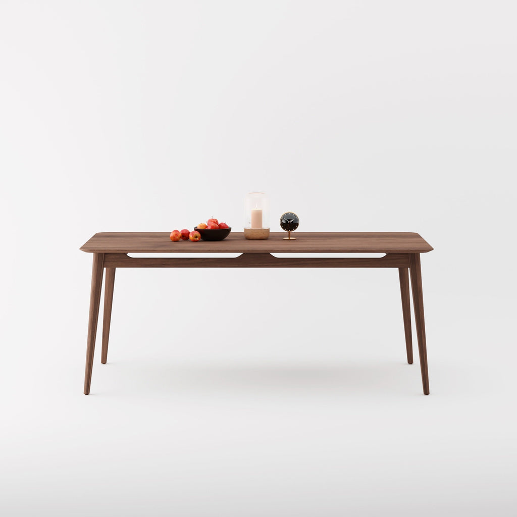 Isabella Mid Century Walnut Dining Table and Chairs