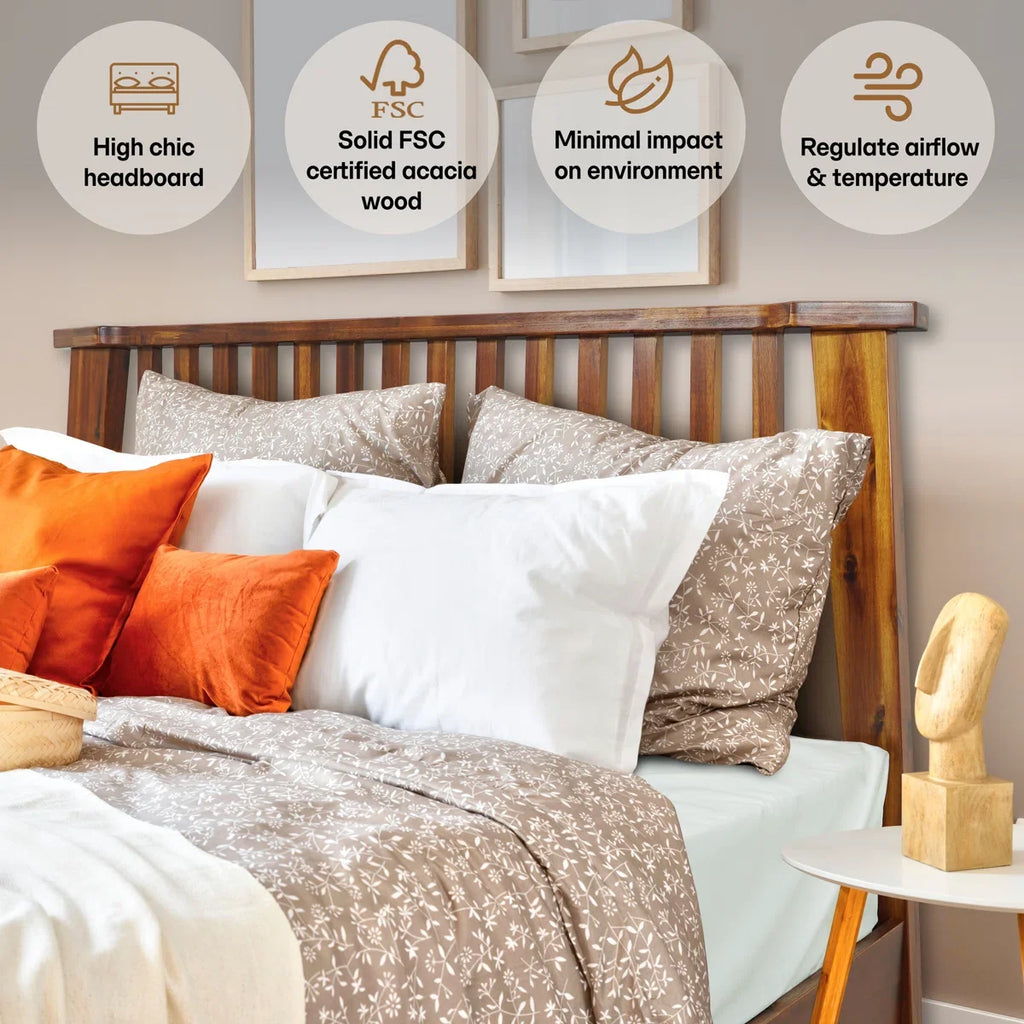 Kaylin Solid Wood Bed Frame