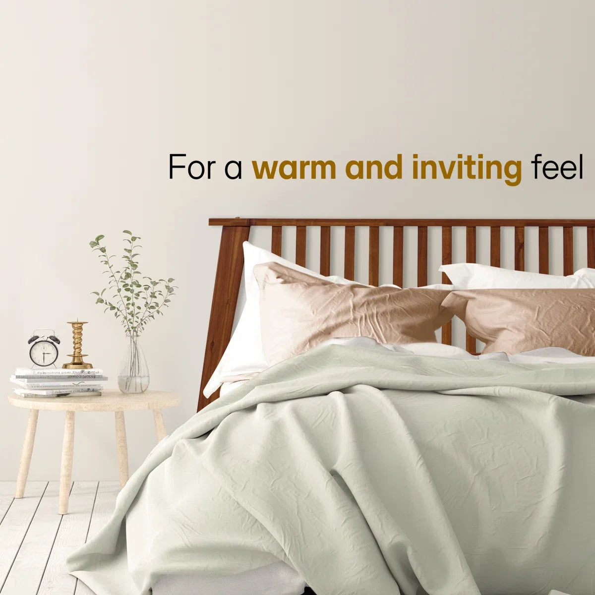 Kaylin Solid Wood Bed Frame