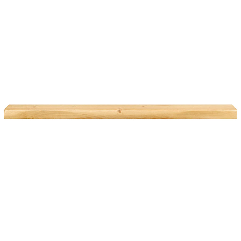 Live Edge Floating Wall Shelf – Solid Real Wood