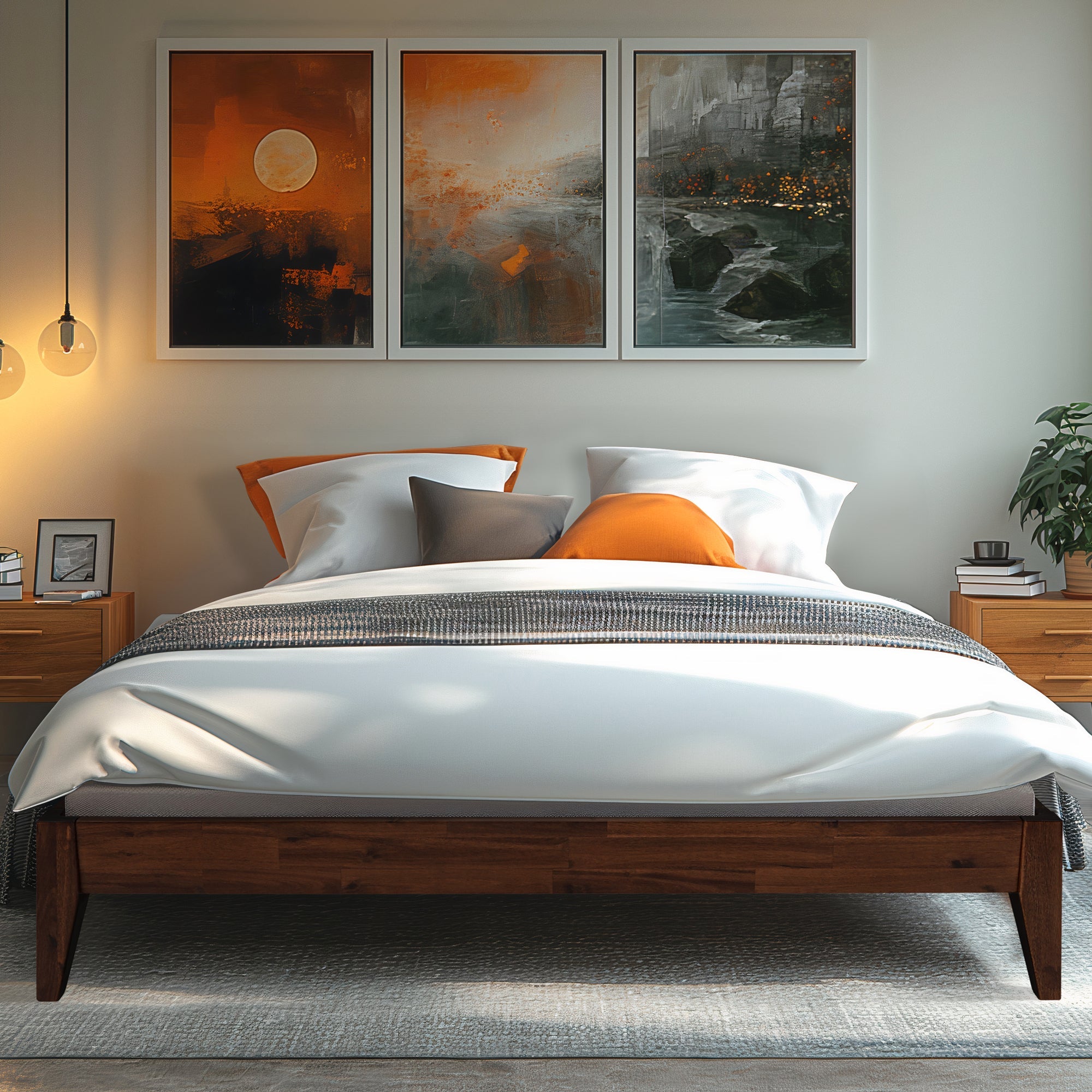 Mervyn Solid Wood Bed Frame