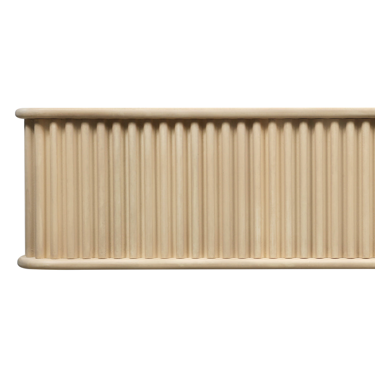 Fluted Fireplace Mantel Shelf – Real Wood