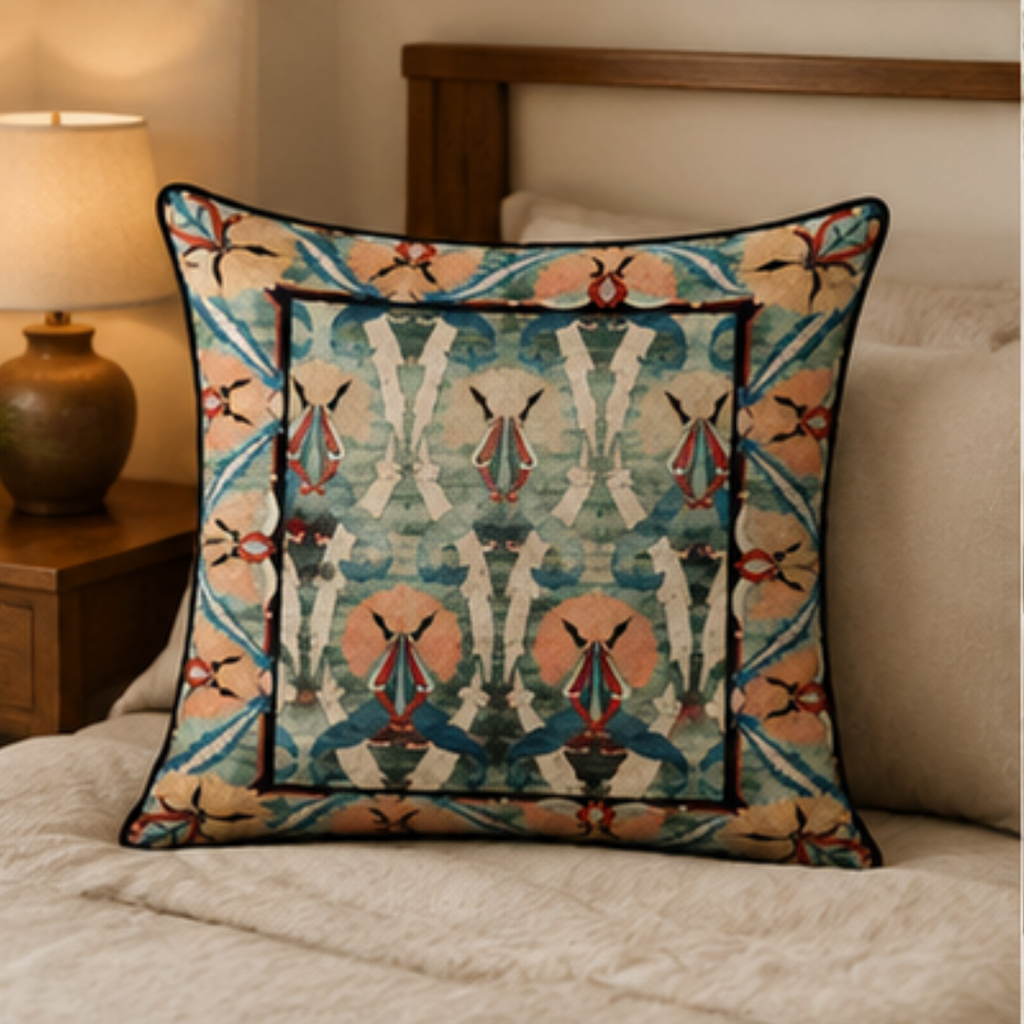 Persian-Inspired Luxurious Accent Cushions