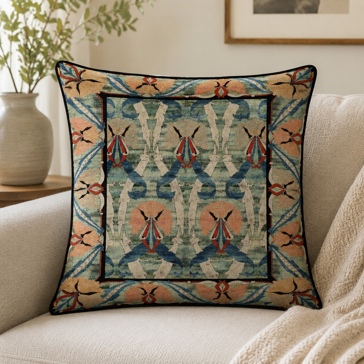 Persian-Inspired Luxurious Accent Cushions