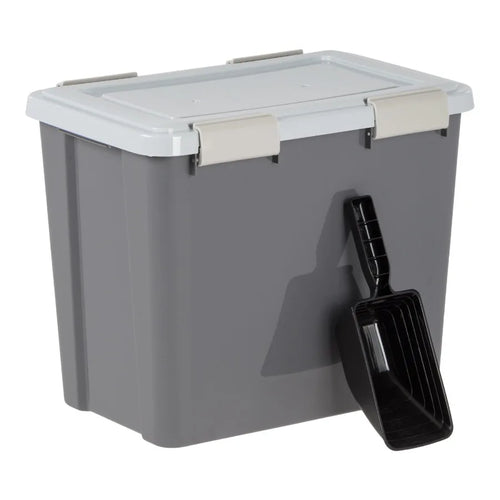 30 Lbs. Airtight Pet Food Container w/scoop