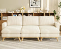 97" L-Shape Modular Sectional Sofa Corduroy 3-Seat, 2-seat & single Seat, Many colors