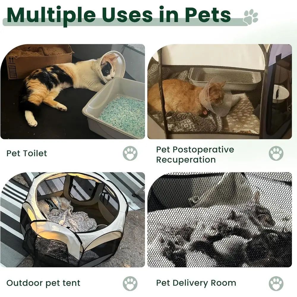 Large Portable Dog or Cat Playpen