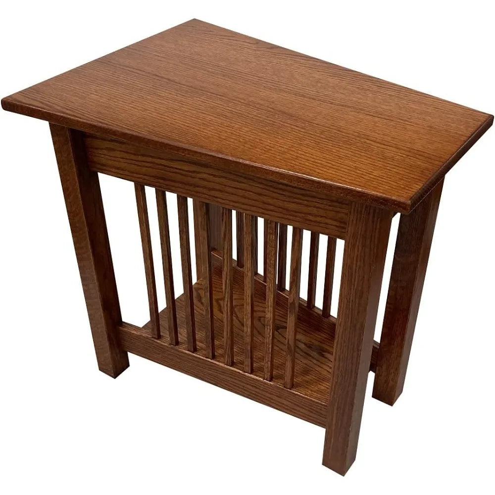 Amish crafted side table: ideal for nightstands, living room coffee tables,