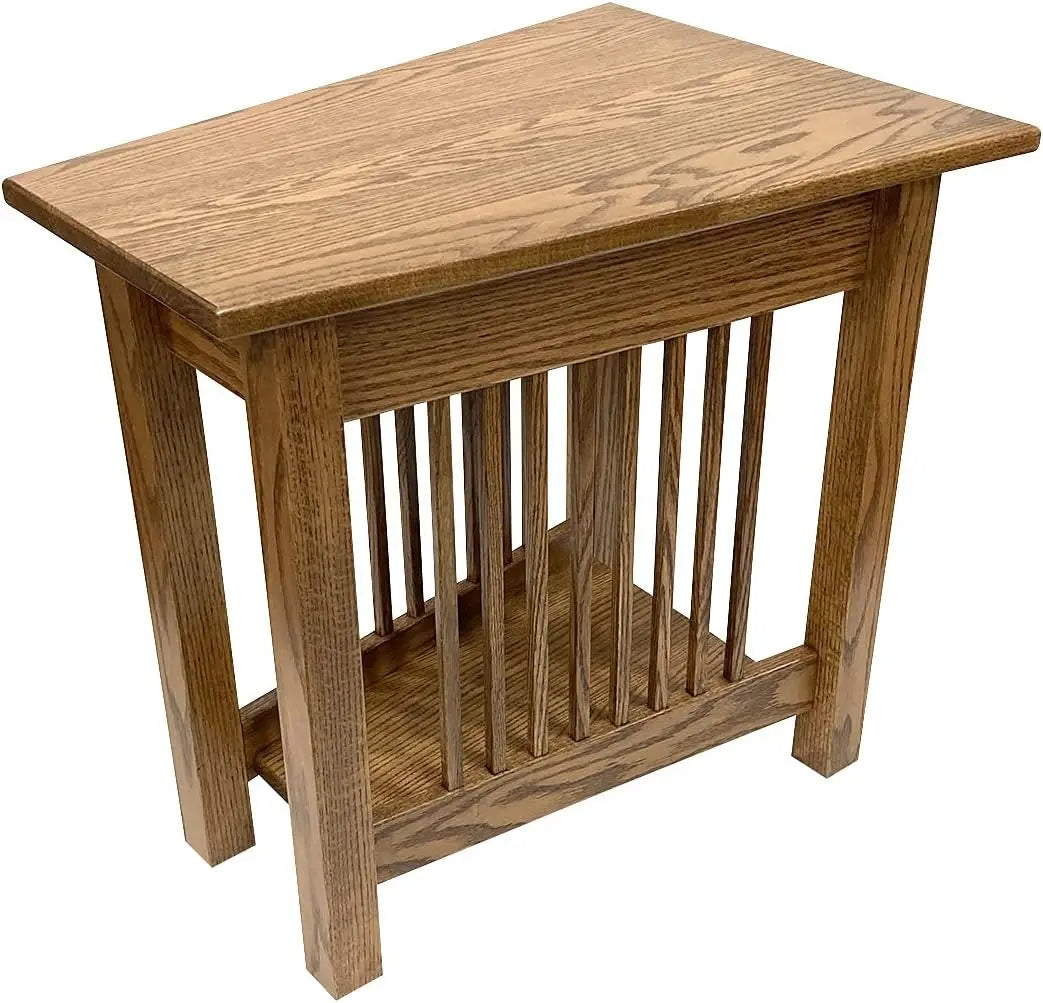 Amish crafted side table: ideal for nightstands, living room coffee tables,
