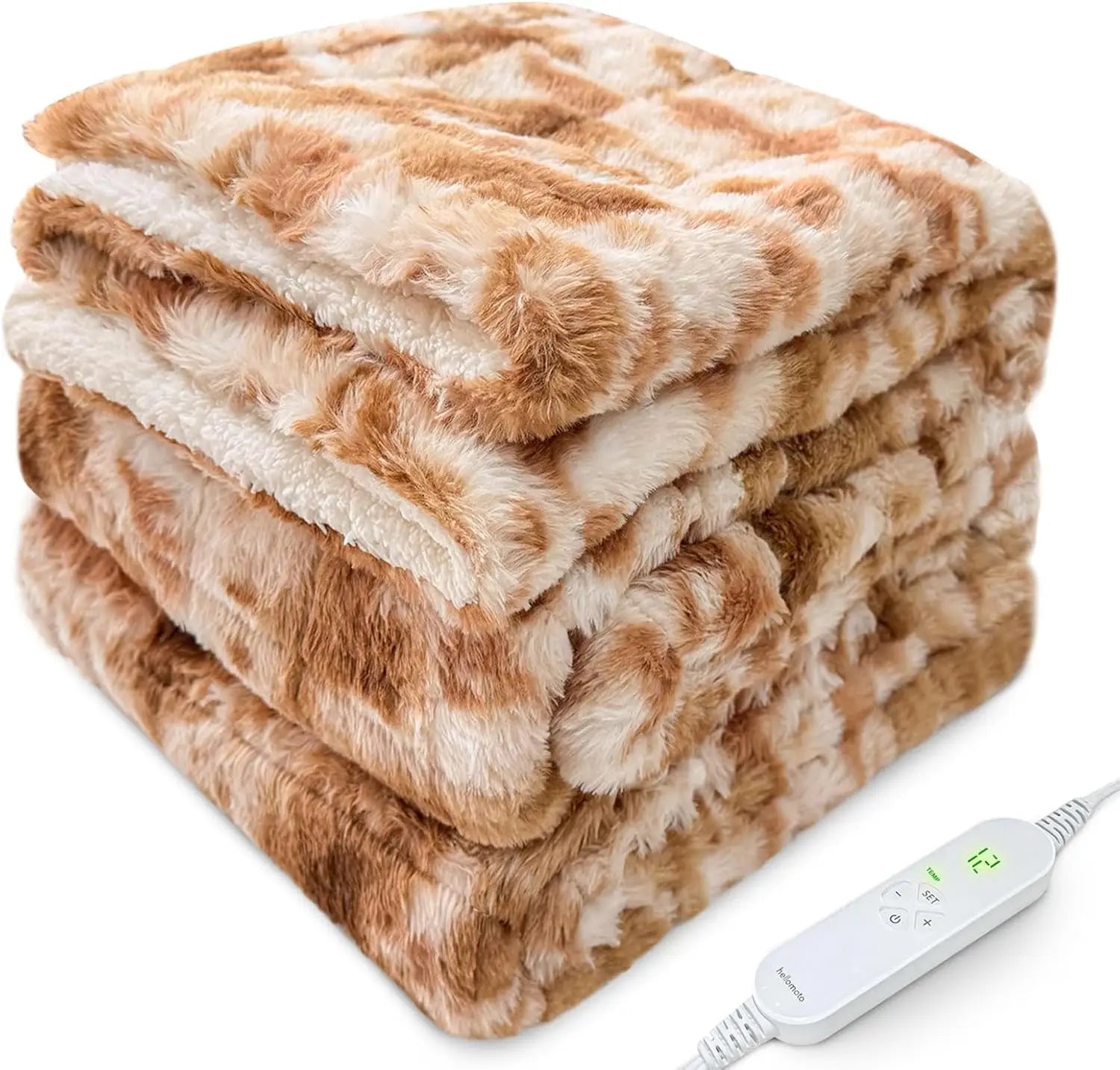 Updated Weighted Heated Blanket for Adults, 15 lbs