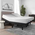 Split King Adjustable Bed Base/Bed Frame with Motorized Head and Foot Incline