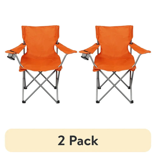 2 Pack Folding Camp Chairs