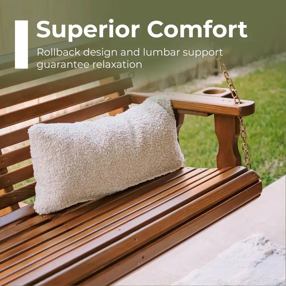 Heavy Duty 700 Lb Capacity Porch Swing 5 Foot