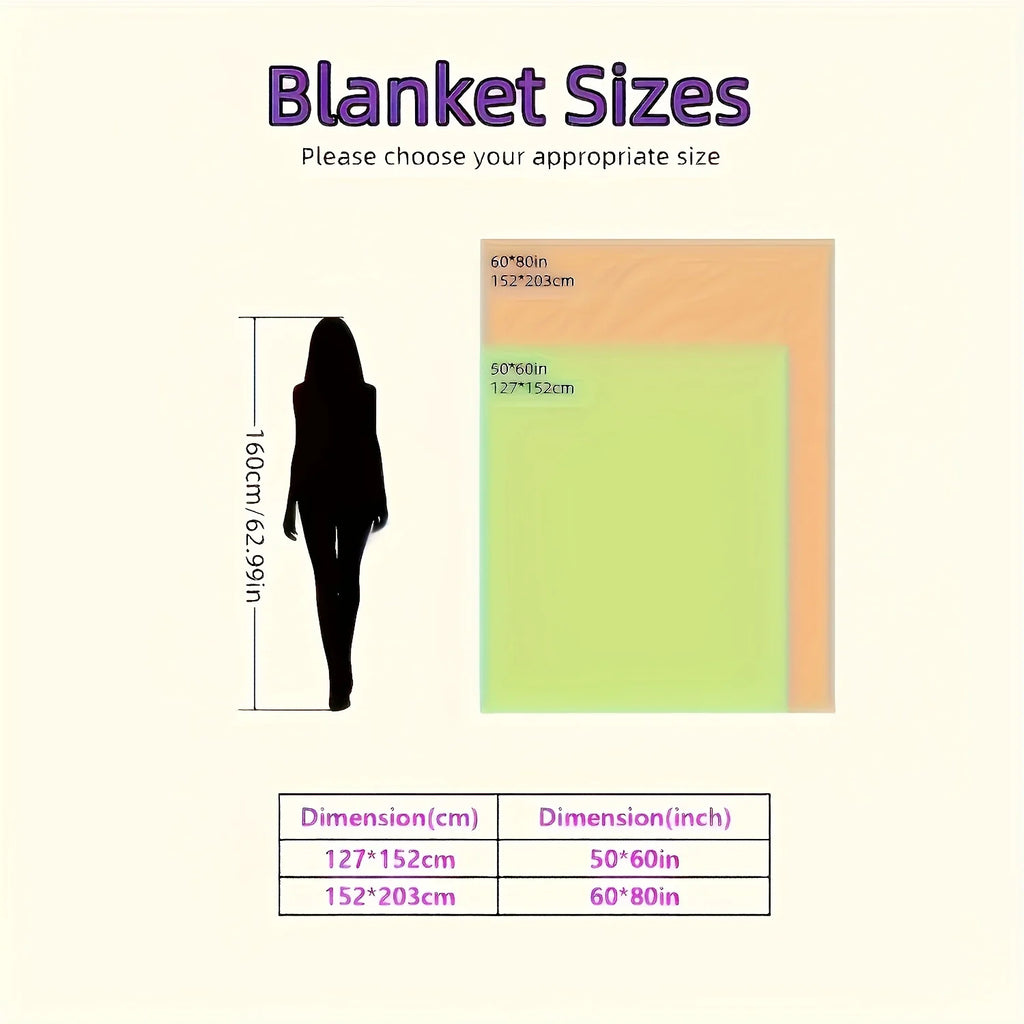 Sherpa Fleece Bed Blanket Twin Size Super Soft Fuzzy 5 lb