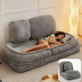 Foldable Lazy Sofa Bed, Convertible Floor Sofa Chair with 5 Positions