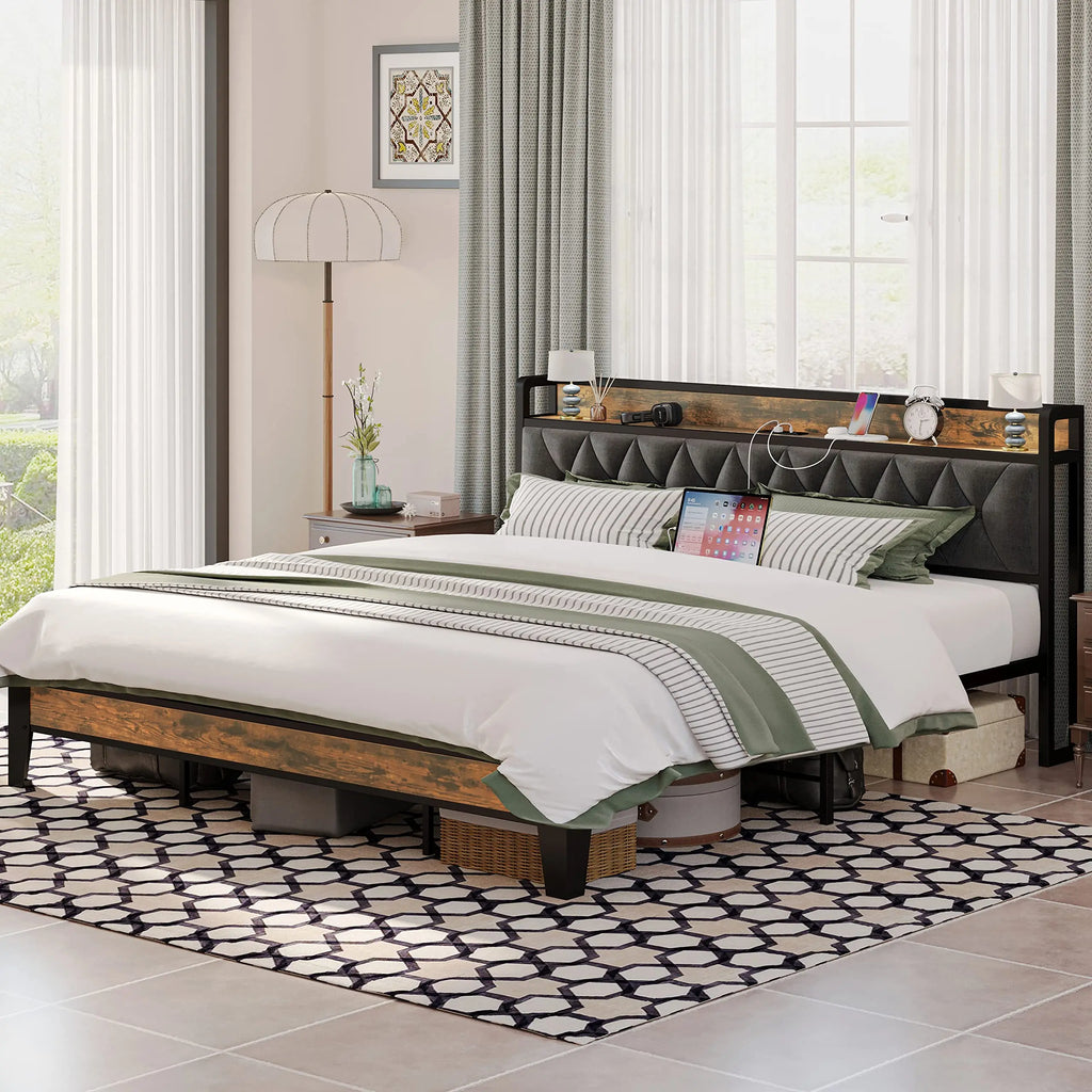 Twin/TwinXL/Full/Queen/King/CaliforniaKing Bed Frames,