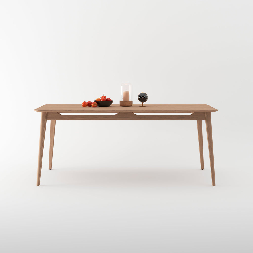 Isabella Mid Century Oak Dining Table and Chairs - American Solid Oak