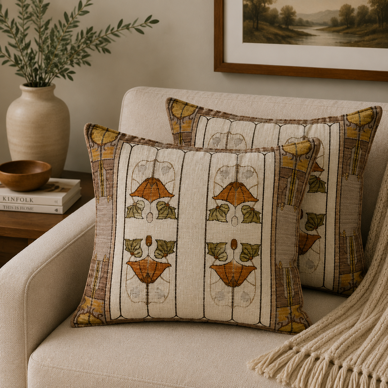 Persian-Inspired Luxurious Accent Cushions