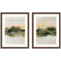Tranquil Meadows 2 Piece Framed Wall Art Print Set by Amy Lighthall