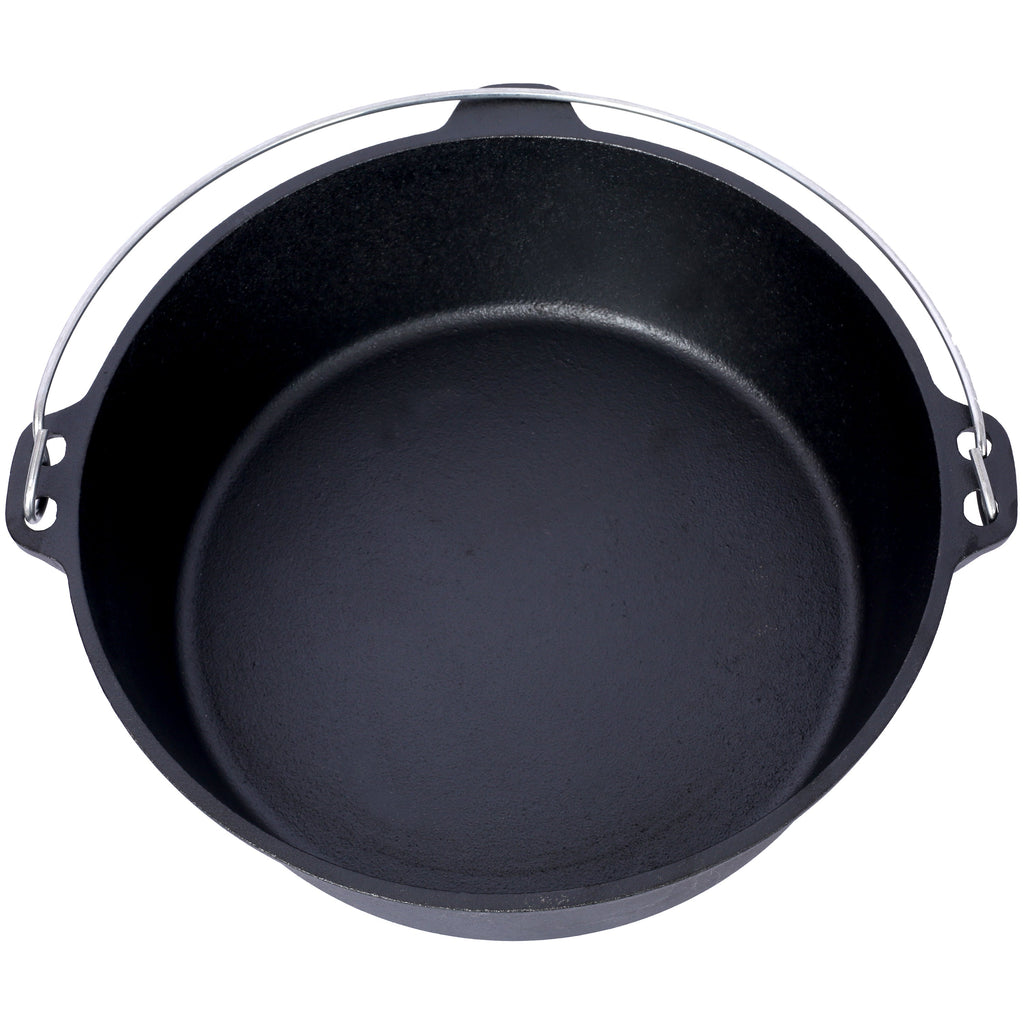 Pre-Seasoned Cast Iron Dutch Oven With Skillet Lid