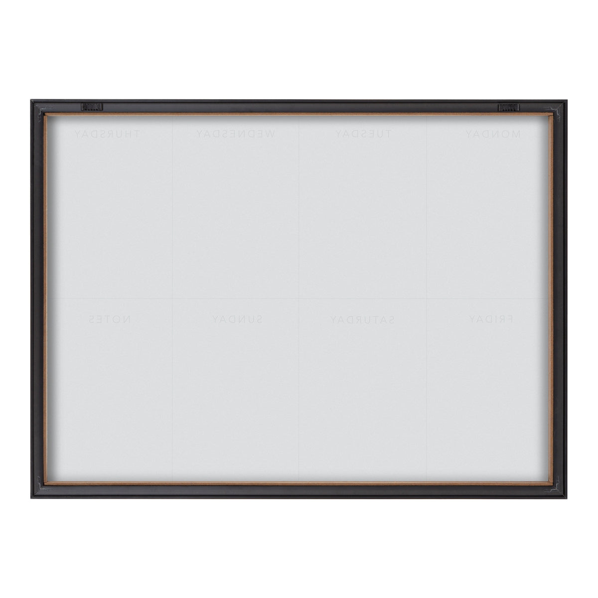 Blake This Week Pink Framed Printed Glass by The Creative Bunch Studio