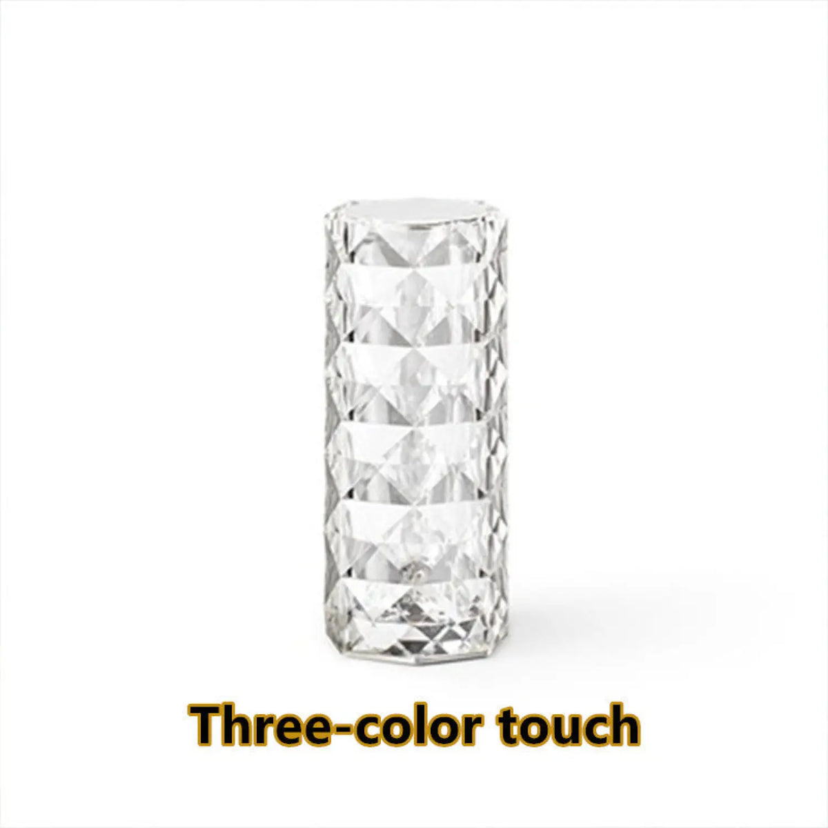 Elegant USB Table Lamp with 16-Color Crystal Lighting