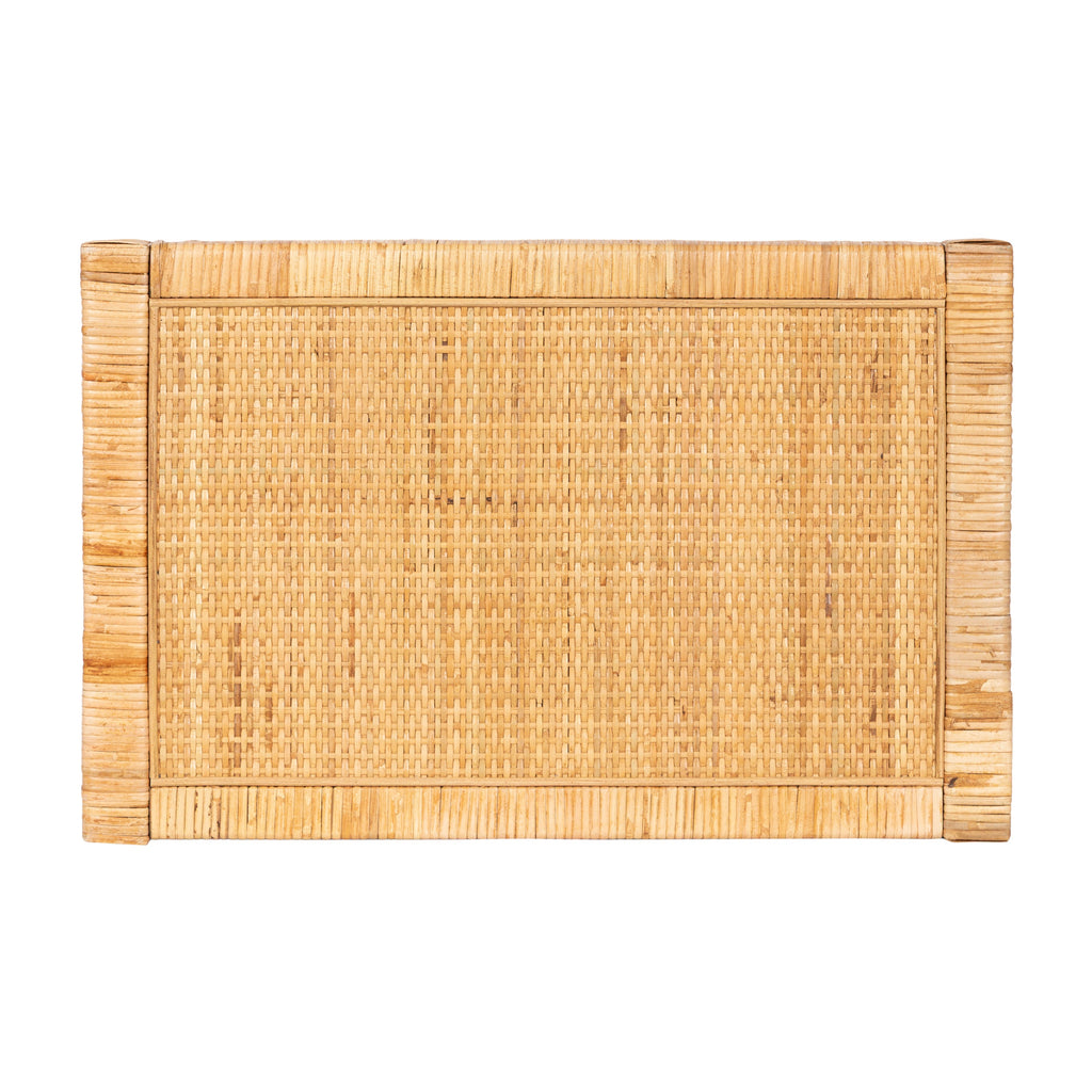 Rafina Rattan Rectangle Side Table