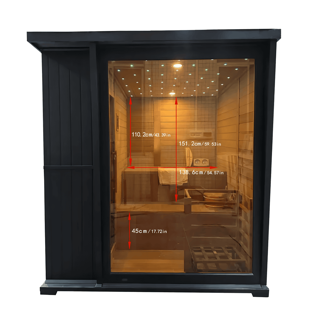 4 Person Hemlock Sauna